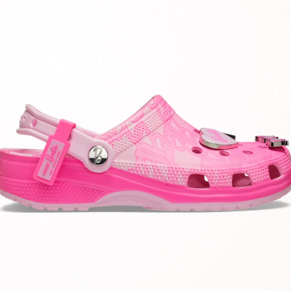 Crocs Unisex Adult Barbie Classic Clogs - Picture 3 of 5